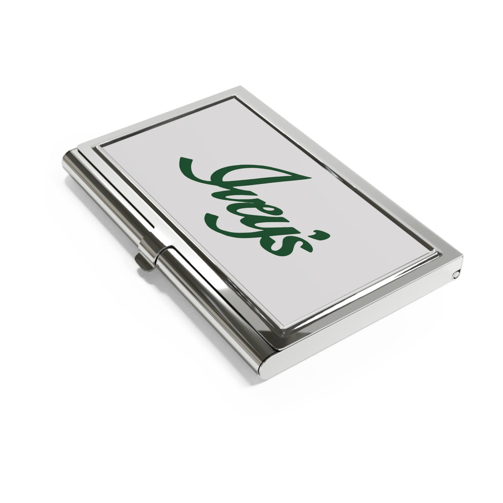 Ivey's Metal Business Card Holder