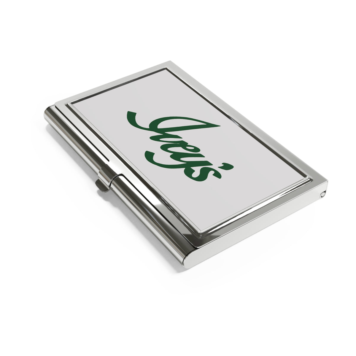 Ivey's Metal Business Card Holder