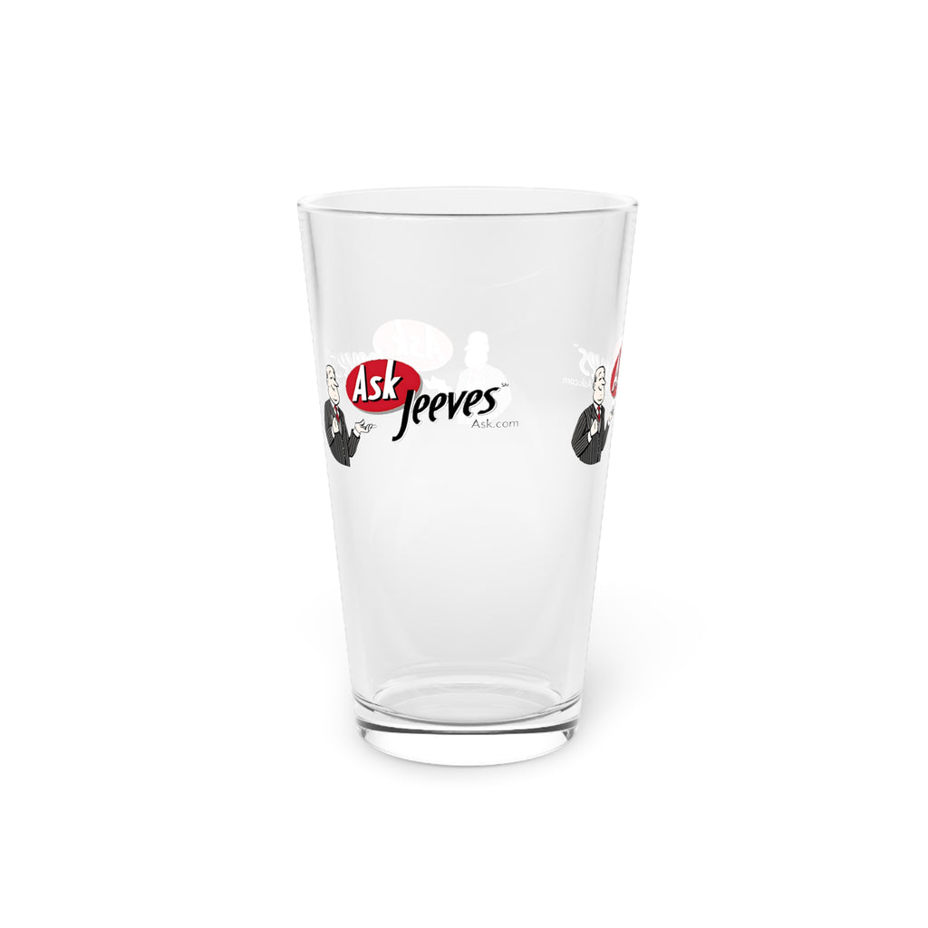 Ask Jeeves 16oz Pint Glass