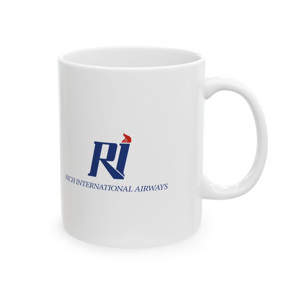Rich International Airways Ceramic Coffee Mug