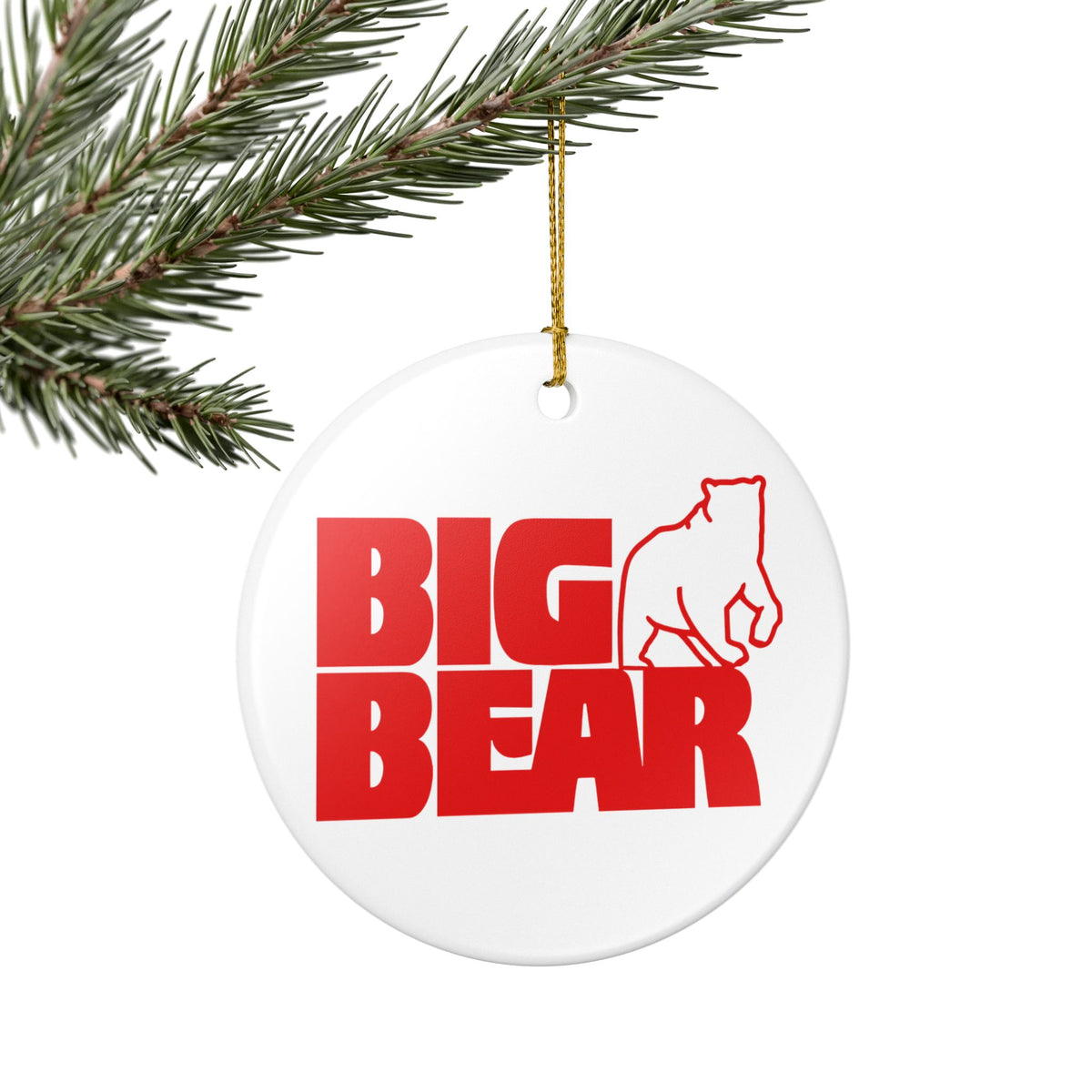 Big Bear Stores Ceramic Ornament