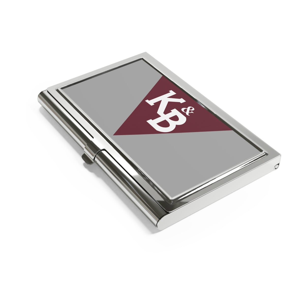 Kroch's and Brentano's Metal Business Card Holder