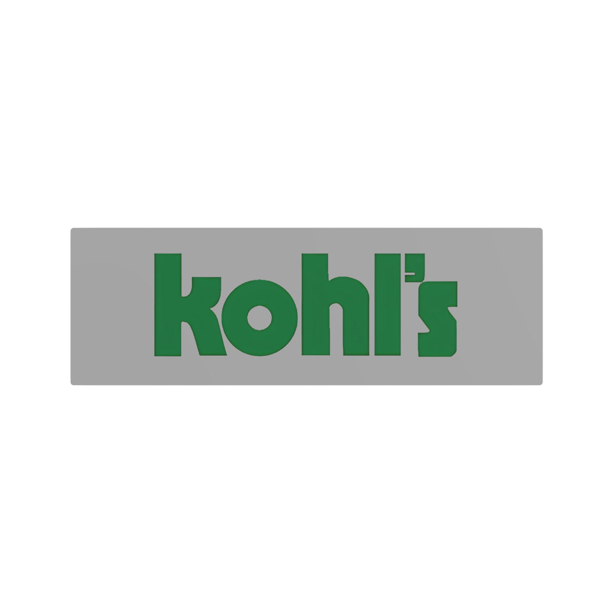 Kohl's Food Stores Metal Sign