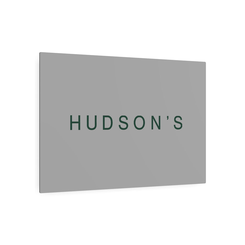 Hudson's Metal Sign