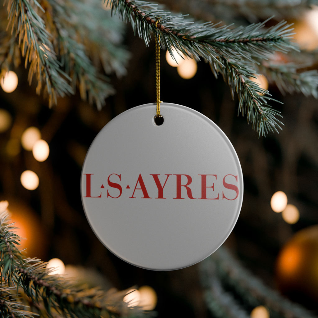 L. S. Ayres & Company Ceramic Ornament