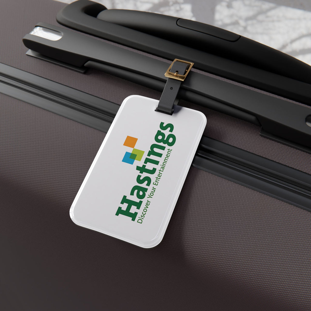 Hastings Entertainment Luggage Tag