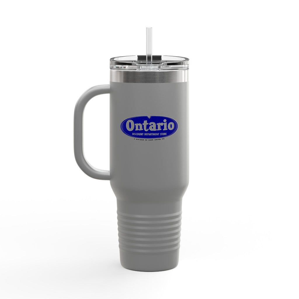 Ontario Discount Department Store 40oz Insulated Travel Mug Stainless Tumbler