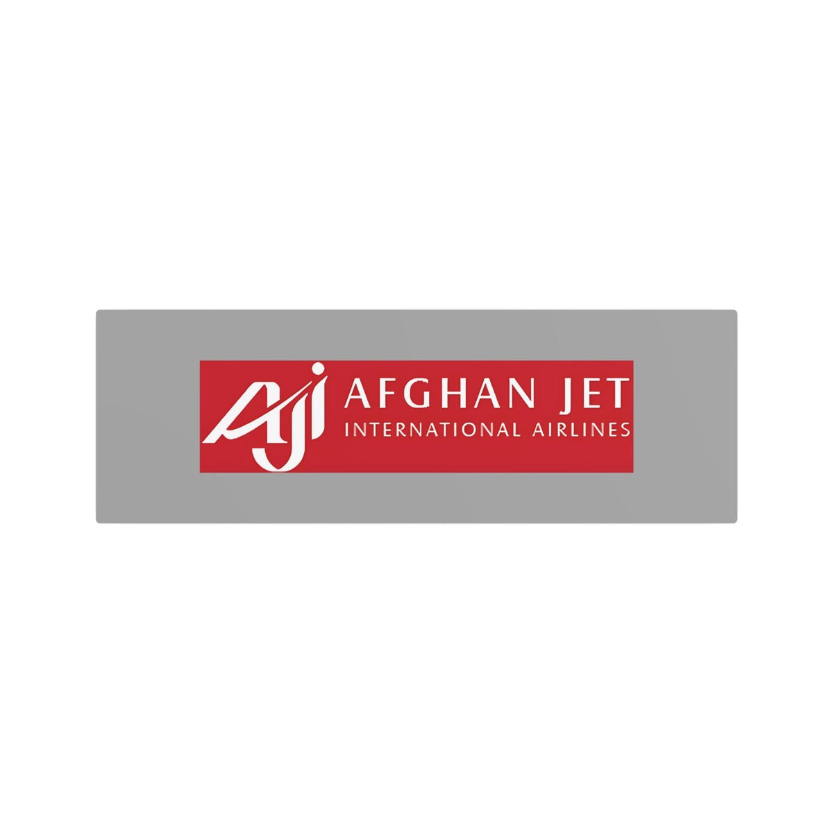 Afghan Jet International Airlines Metal Sign