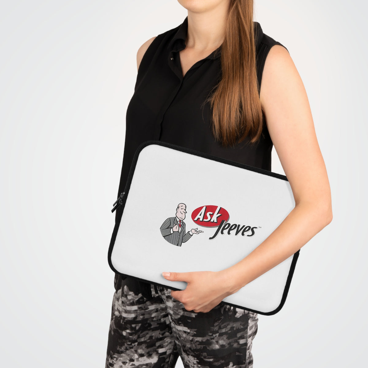 Ask Jeeves Laptop Sleeve