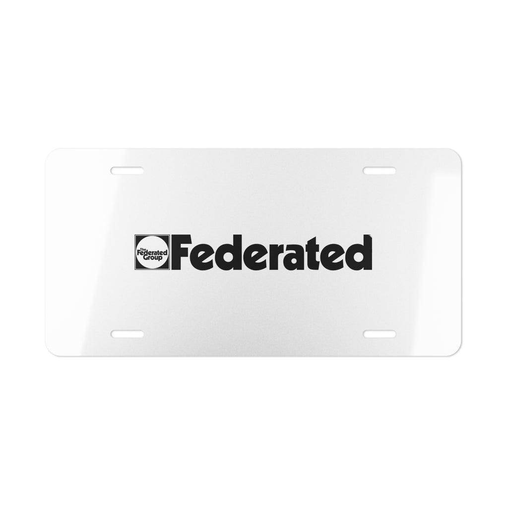 Federated Group Vanity License Plate