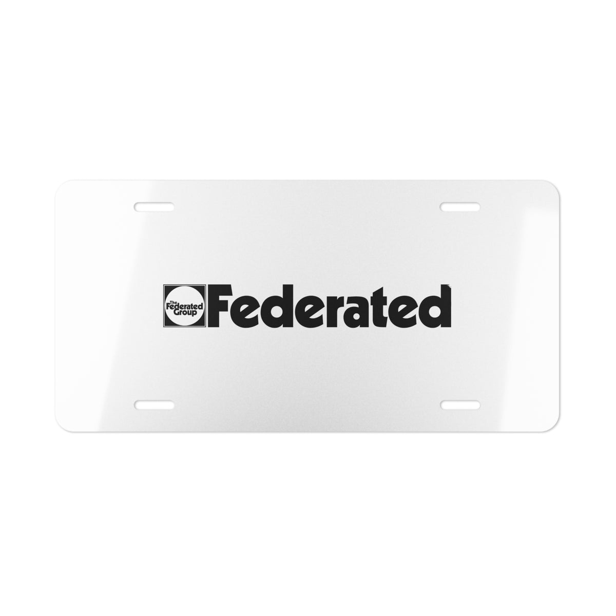 Federated Group Vanity License Plate