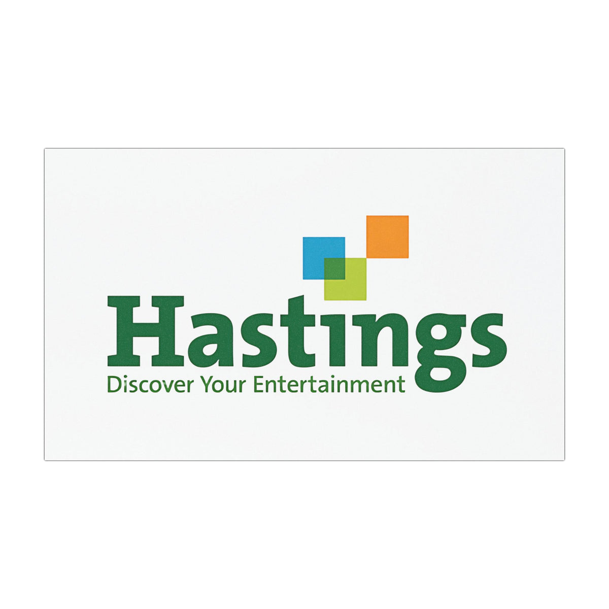 Hastings Entertainment Car Magnet