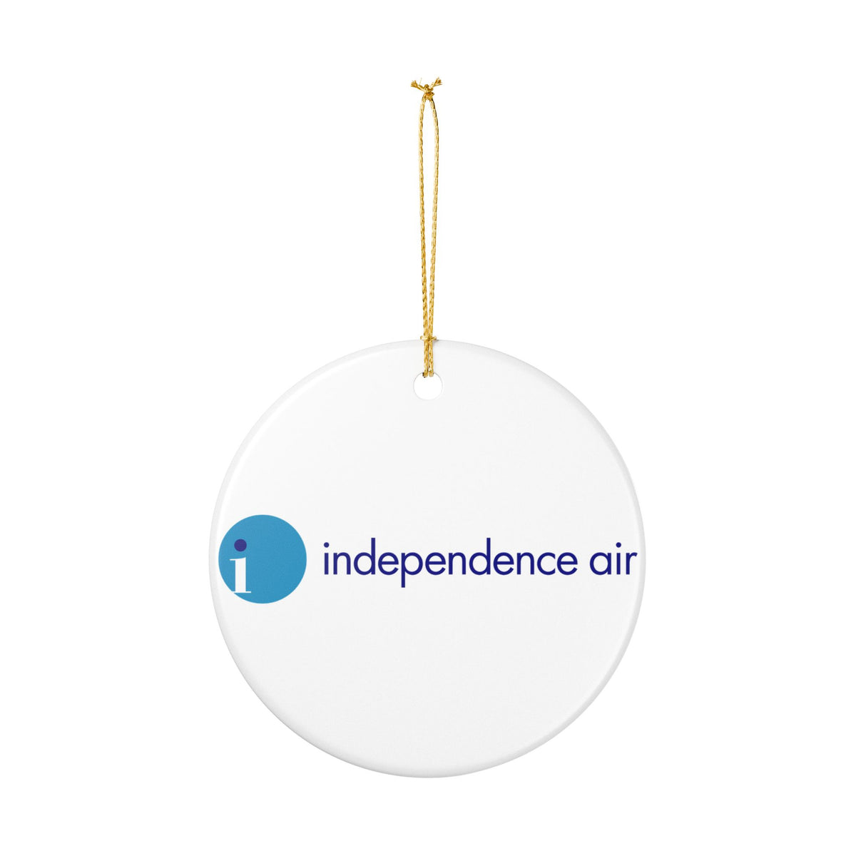 Independence Air Ceramic Ornament