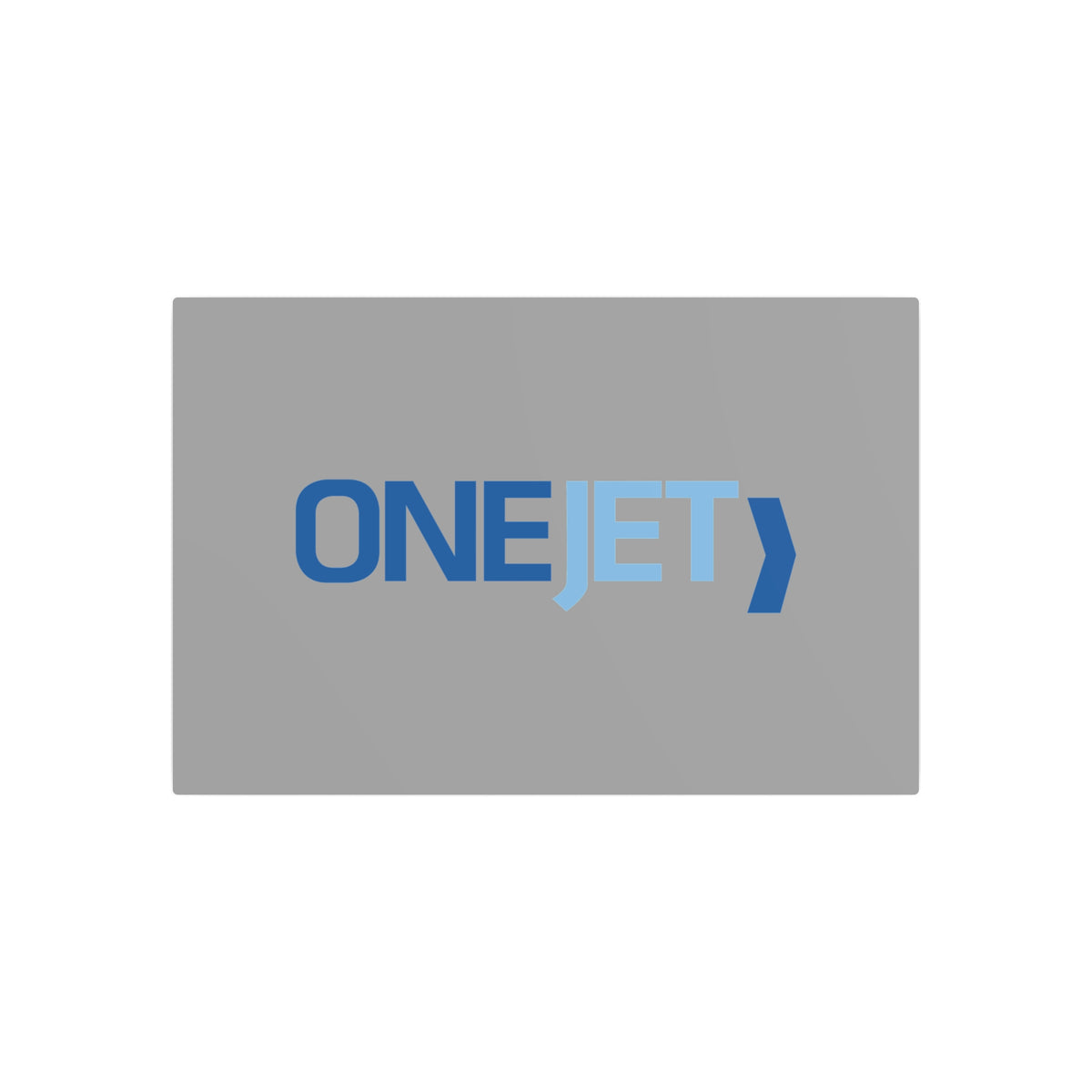 OneJet Metal Sign