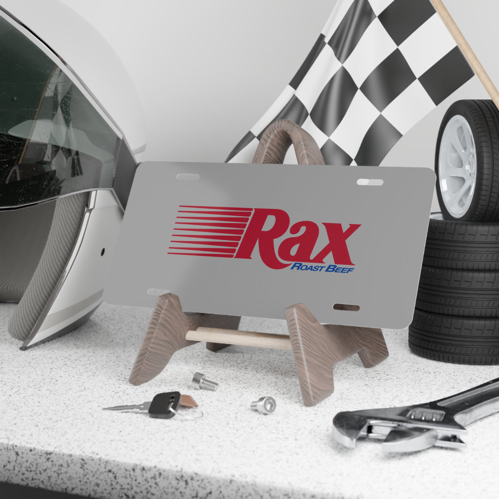 Rax Roast Beef Vanity License Plate