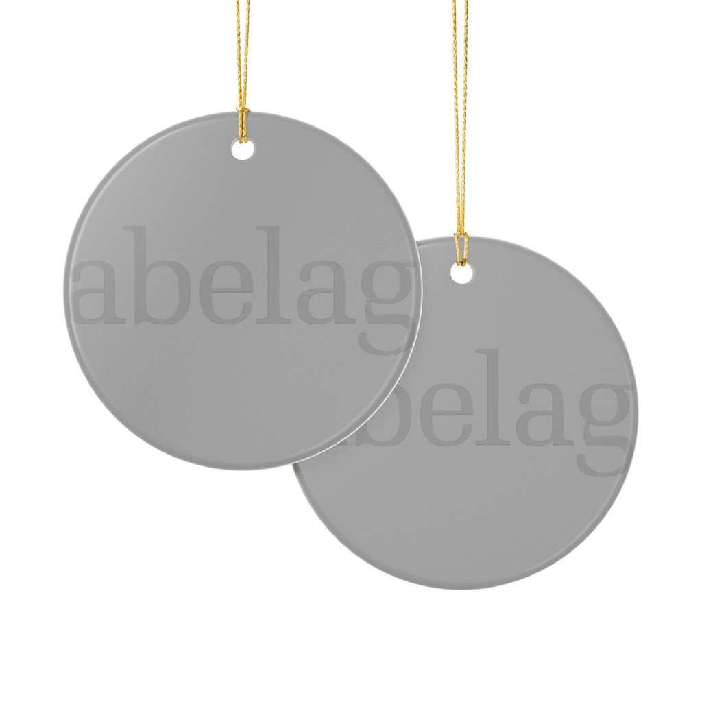 Abelag Aviation Ceramic Ornament