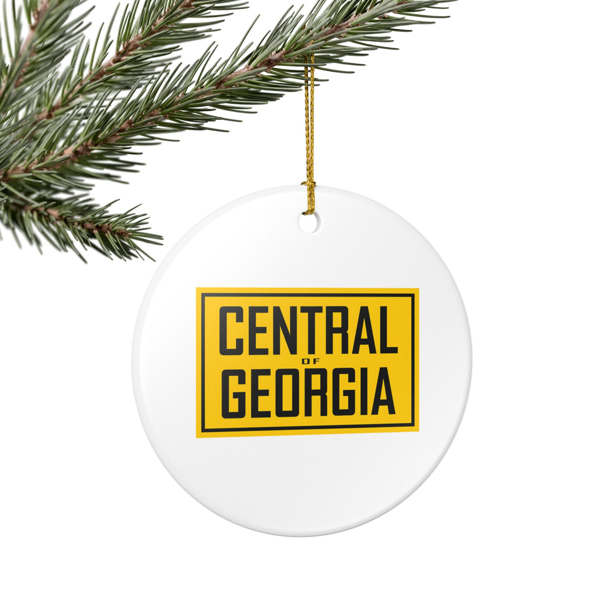 Central of Georgia Railway Ceramic Ornament