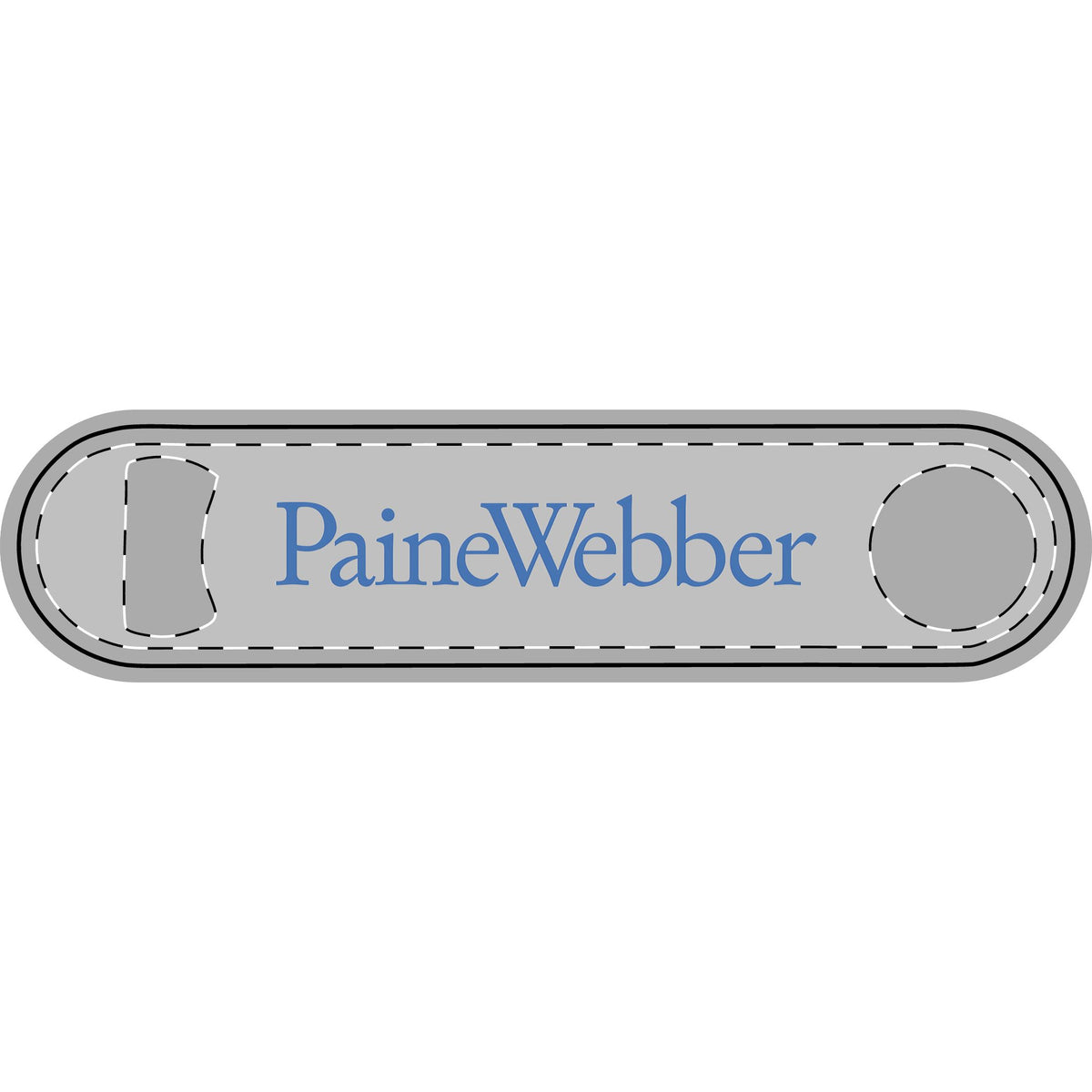 PaineWebber Metal Bottle Opener