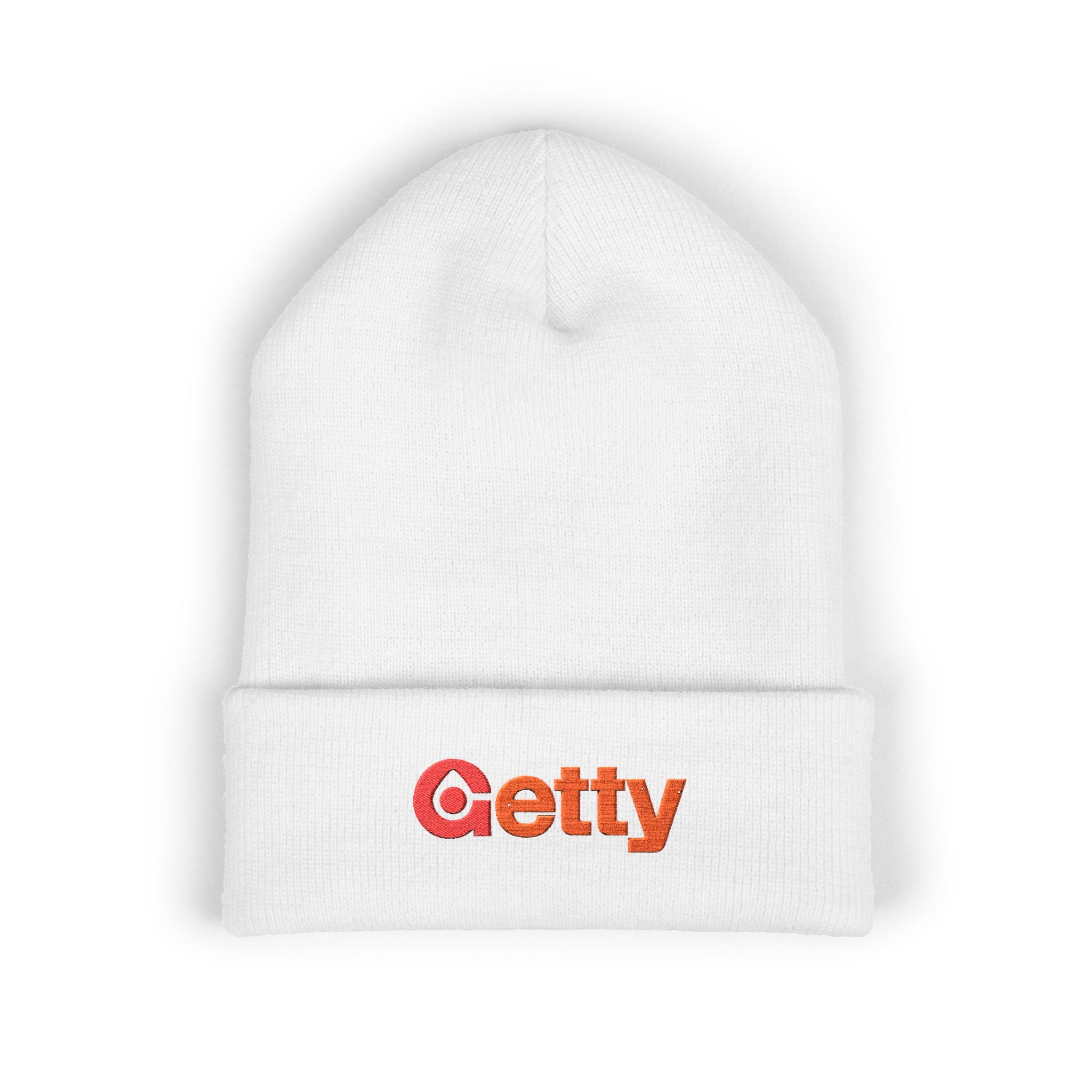 Getty Oil Cuffed Beanie