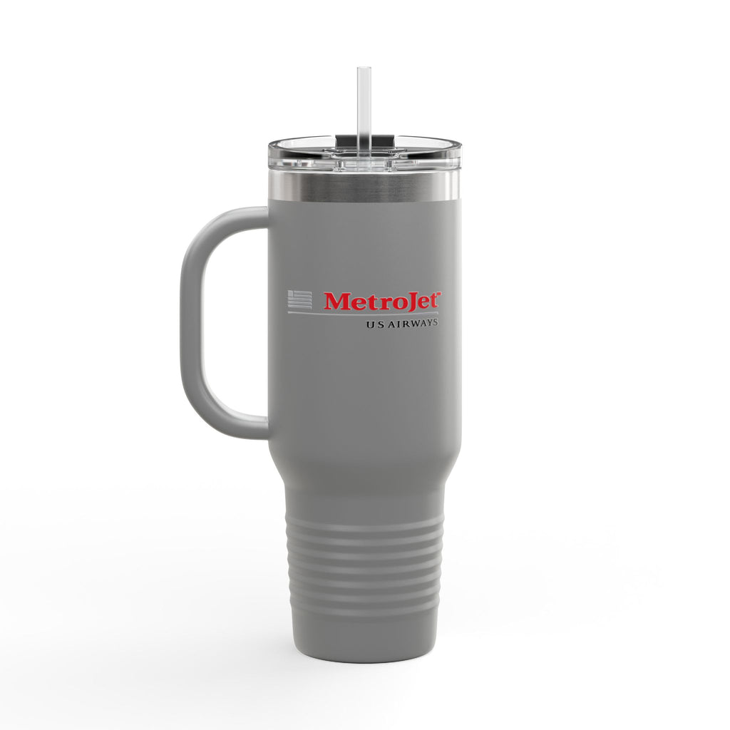 MetroJet 40oz Insulated Travel Mug Stainless Tumbler