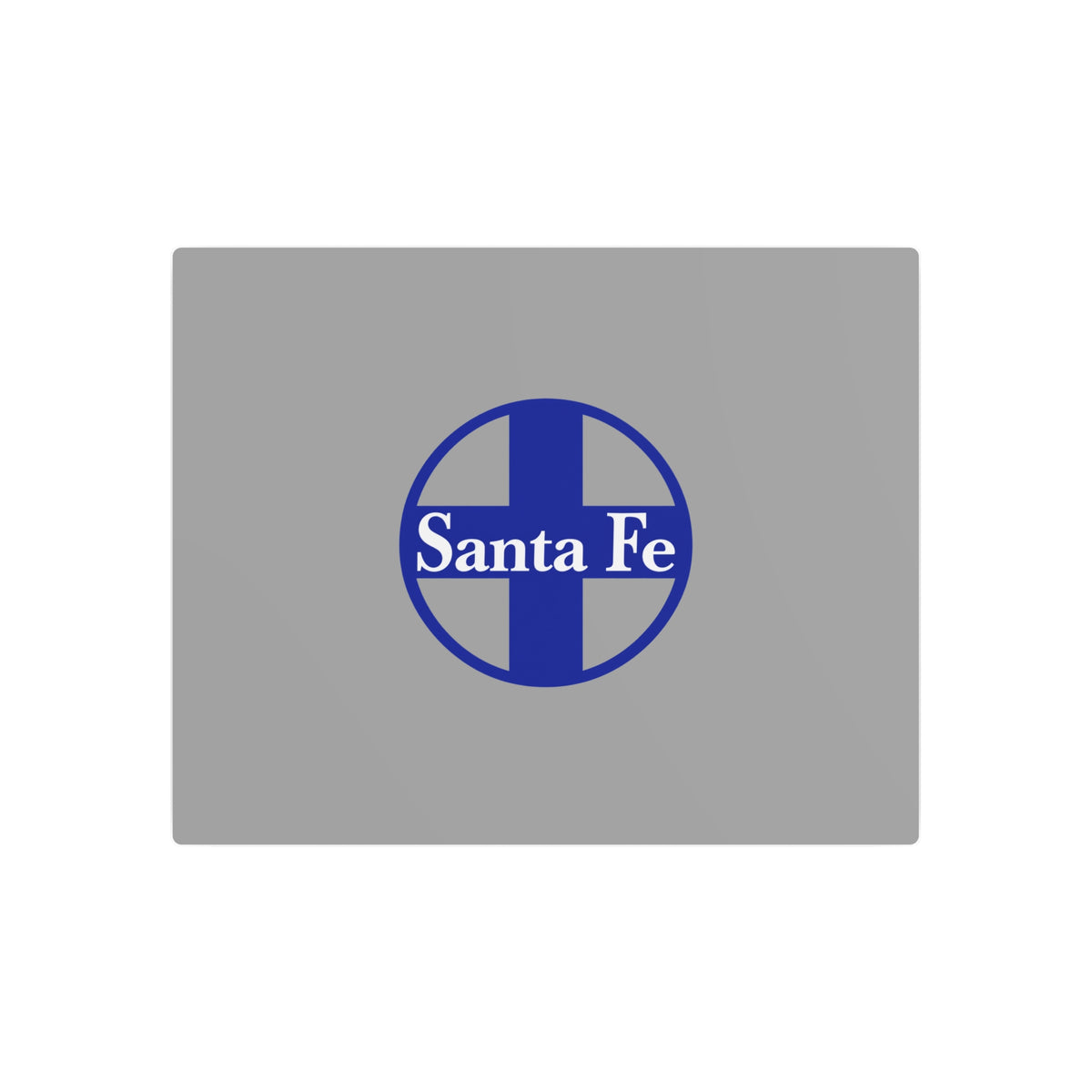 Atchison Topeka and Santa Fe Railway Metal Sign