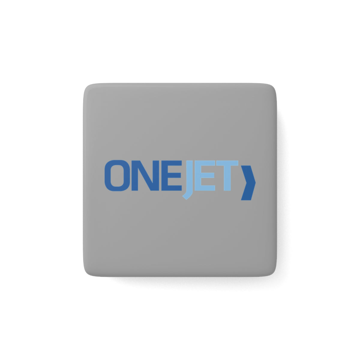 OneJet Square Porcelain Fridge Magnet