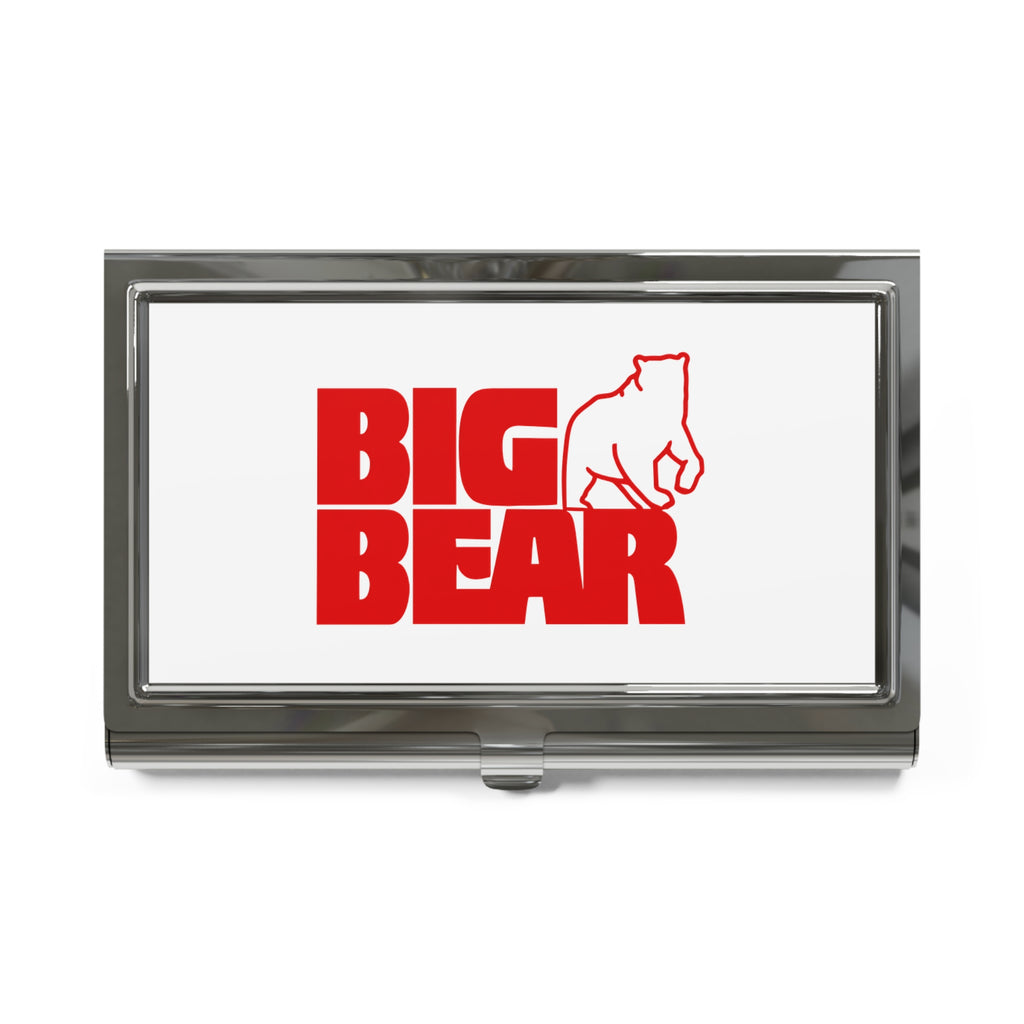 Big Bear Stores Metal Business Card Holder