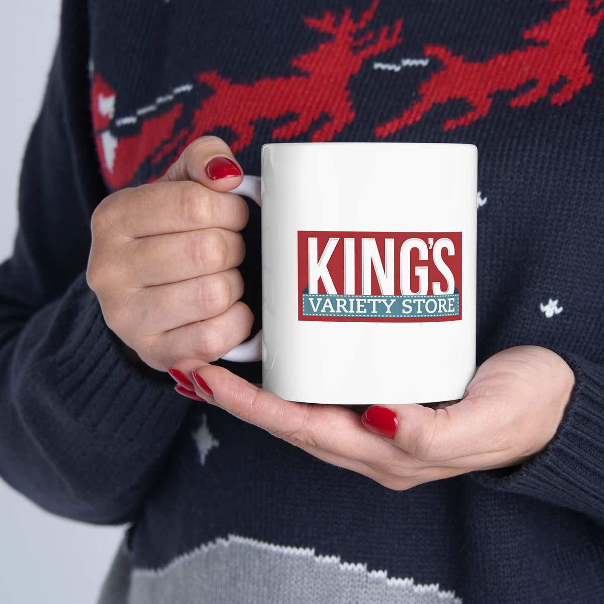 King's Variety Store Ceramic Coffee Mug