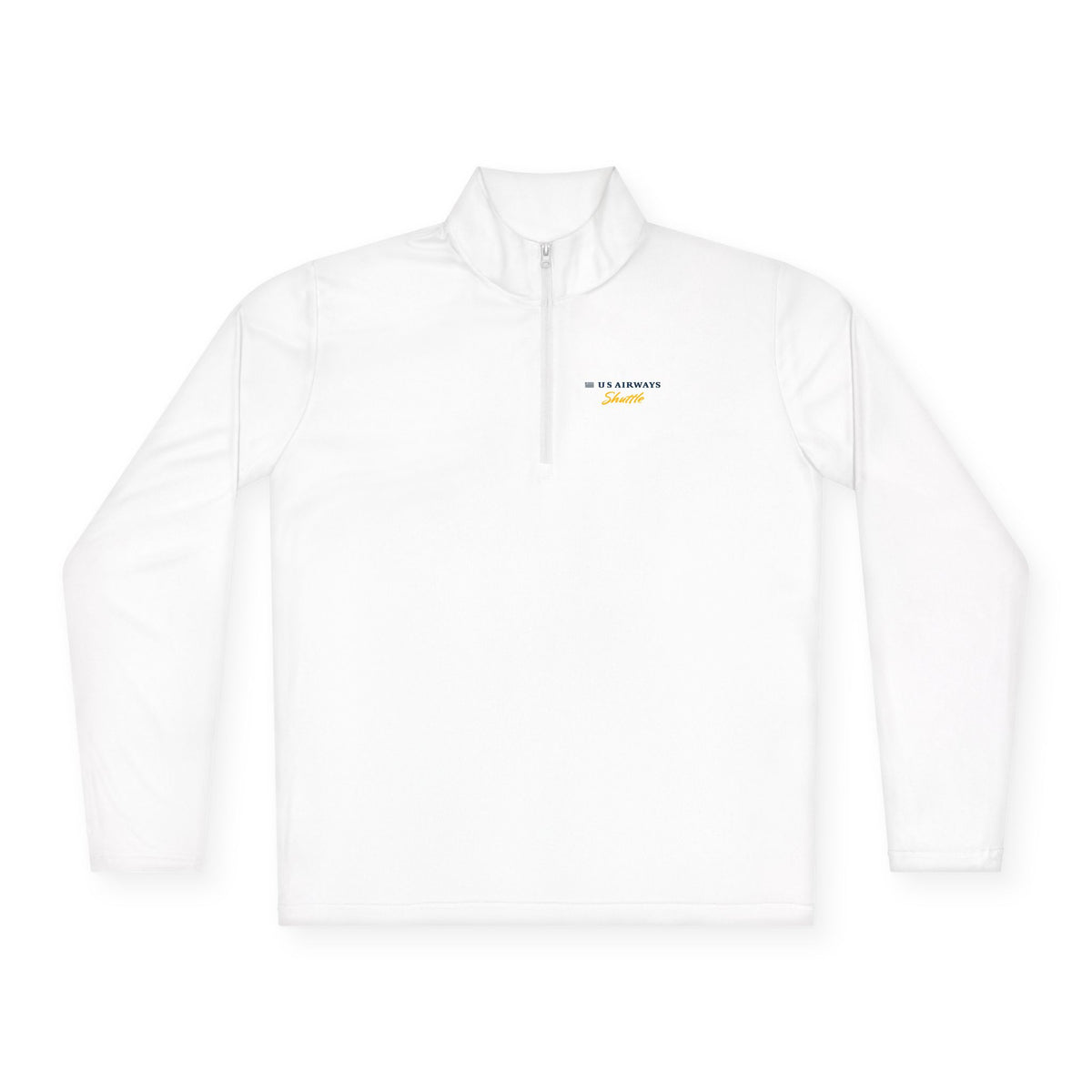 US Airways Shuttle Unisex Quarter Zip Pullover