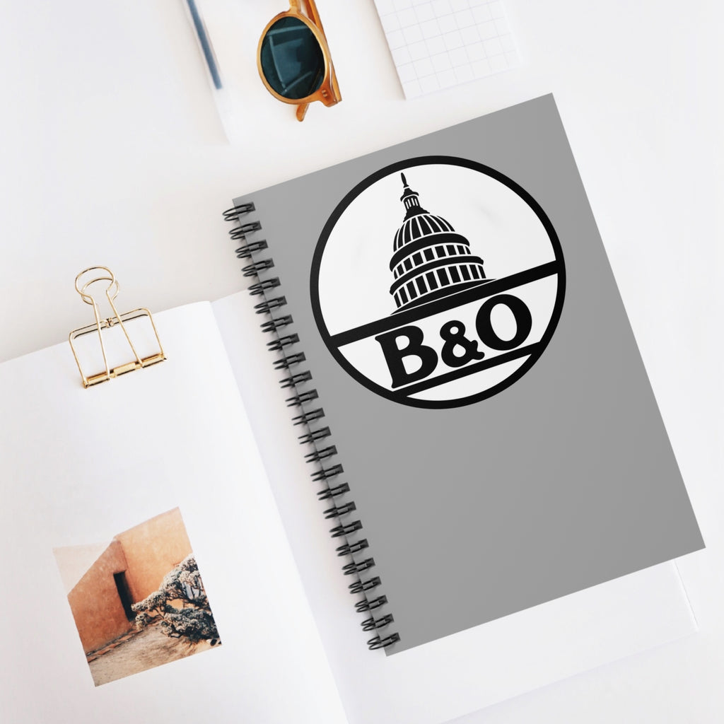 Baltimore and Ohio Railroad Spiral Notebook