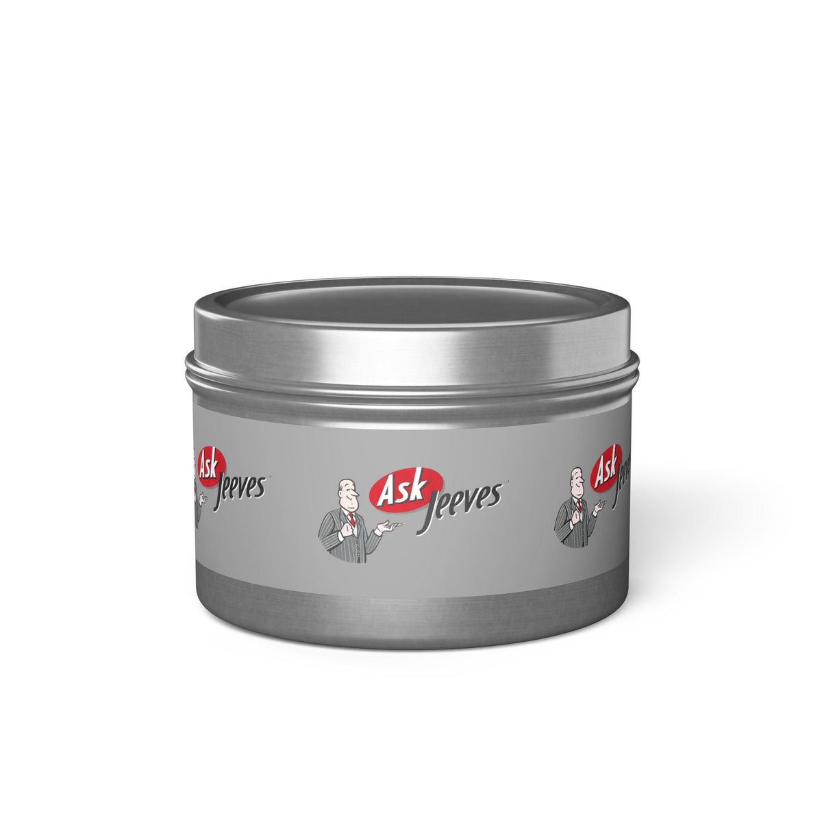 Ask Jeeves Tin Candle