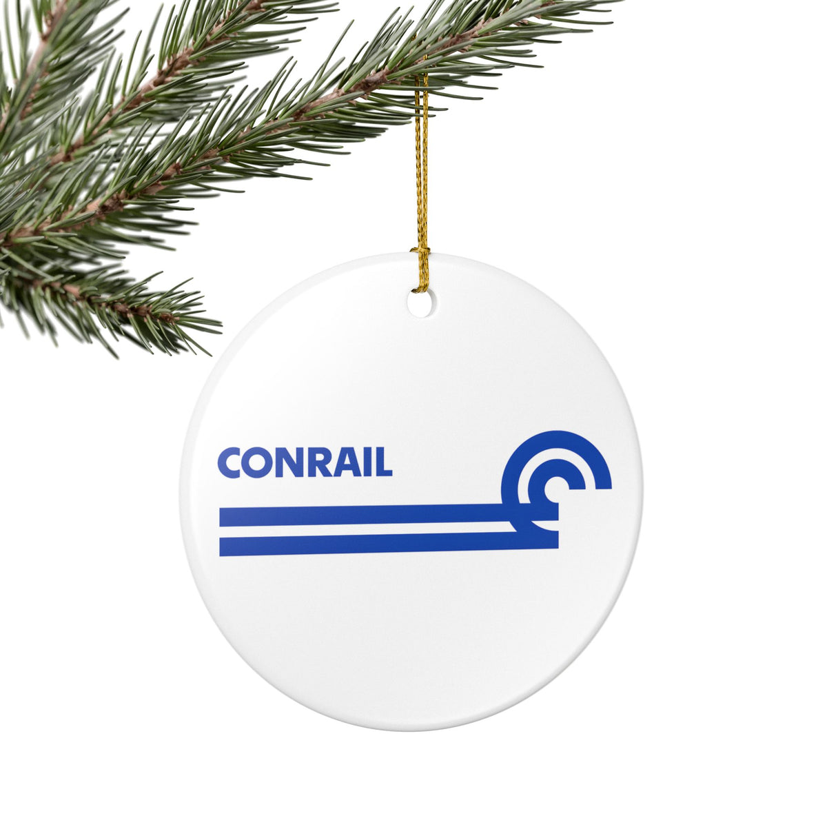 Conrail Ceramic Ornament