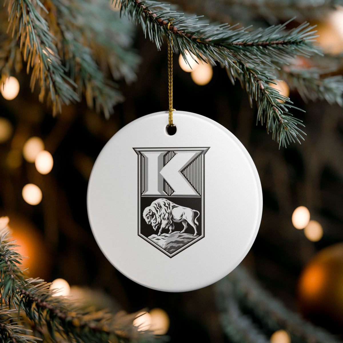 Kaiser Motors Ceramic Ornament