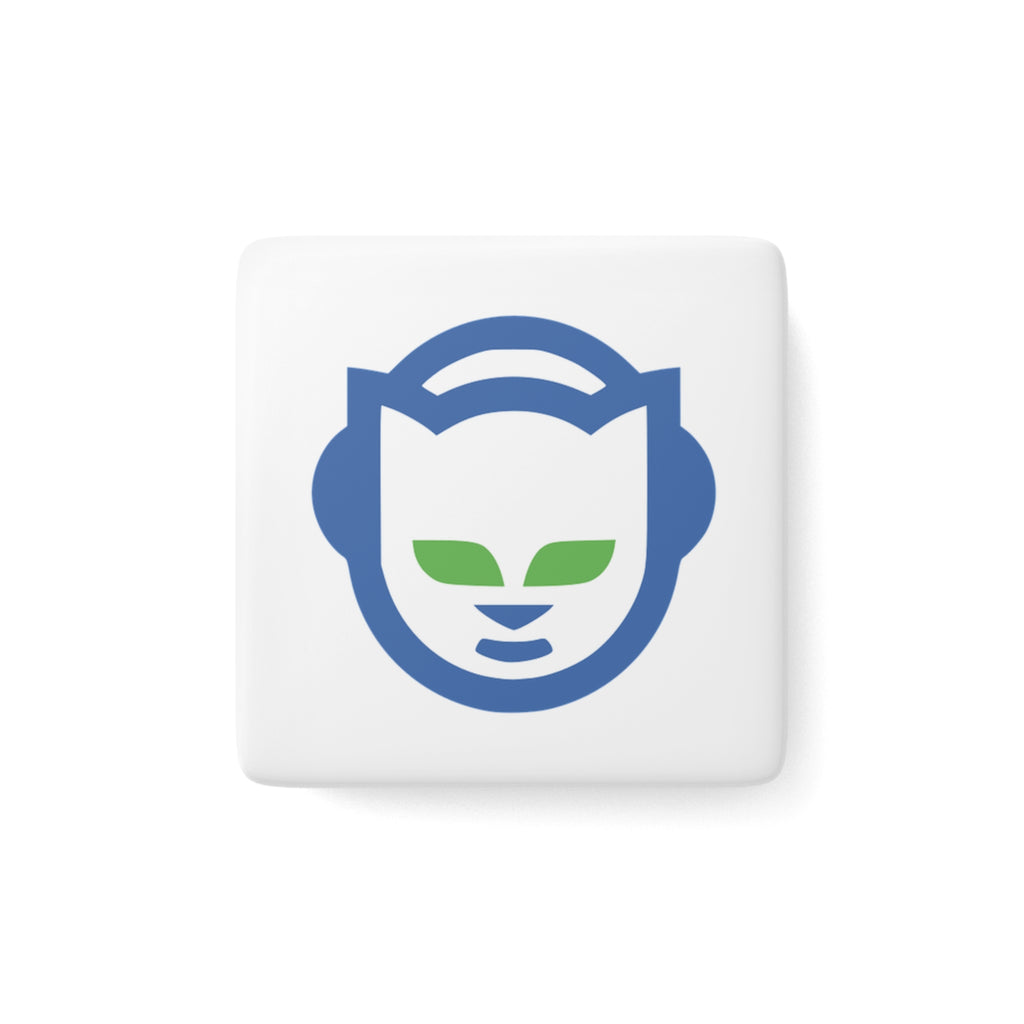 Napster Square Porcelain Fridge Magnet