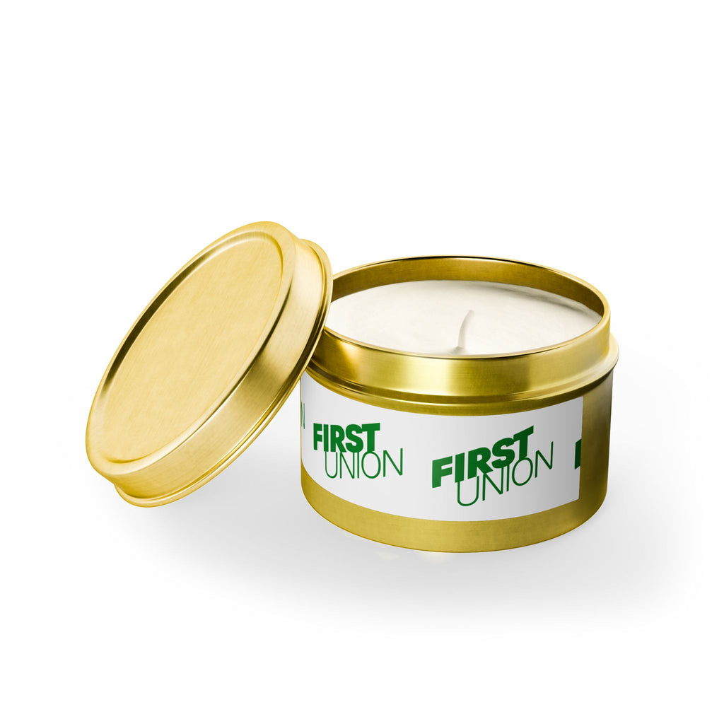 First Union Tin Candle