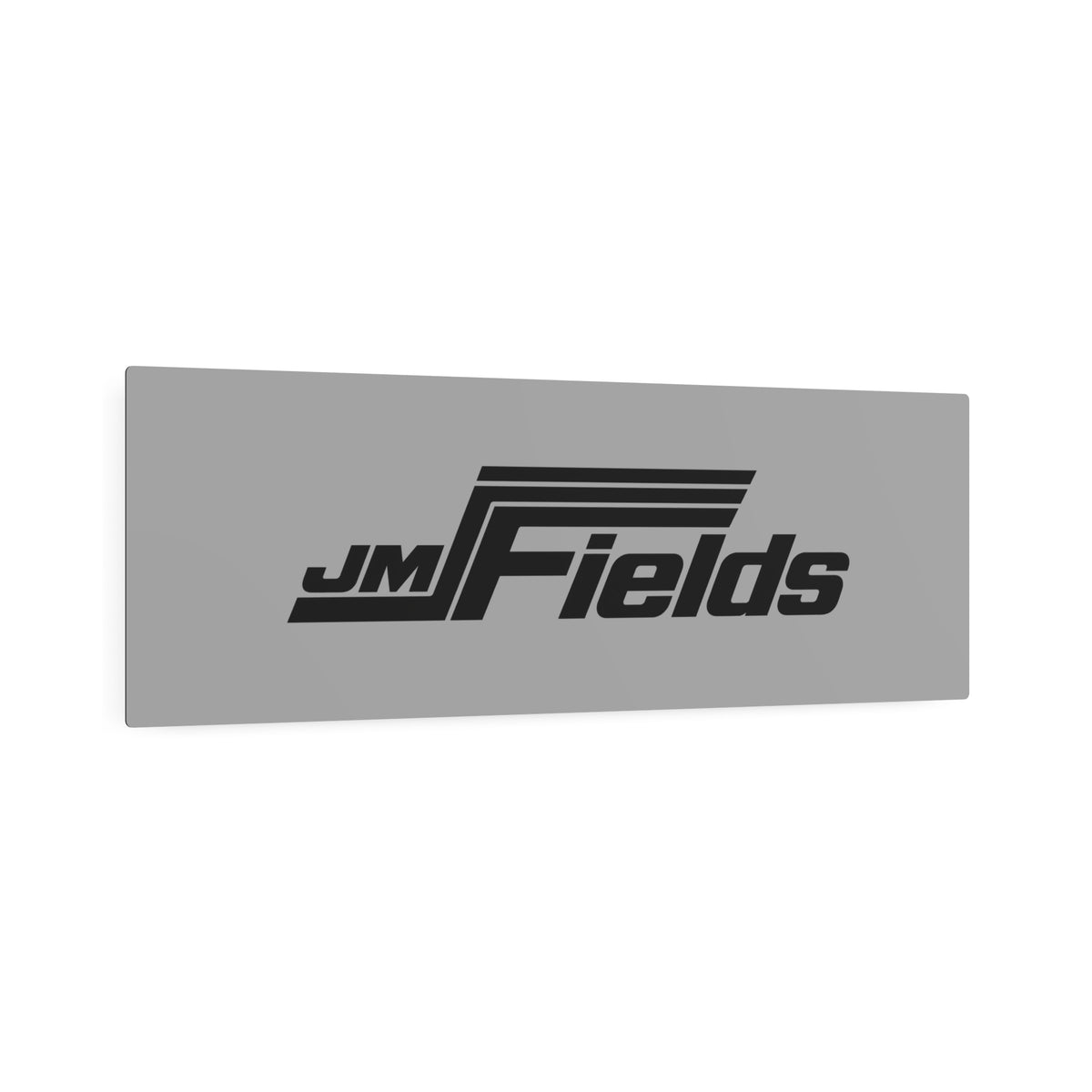 J.M. Fields Metal Sign