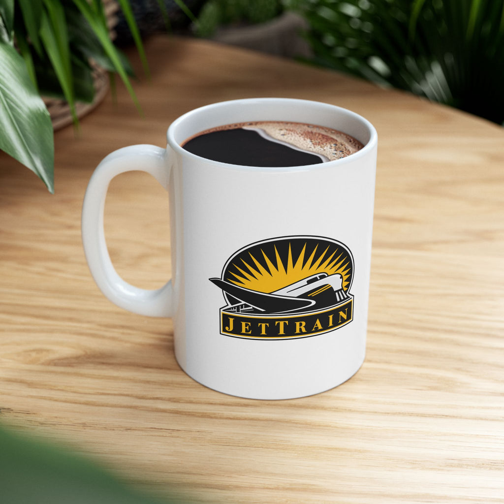 Bombardier JetTrain Ceramic Coffee Mug