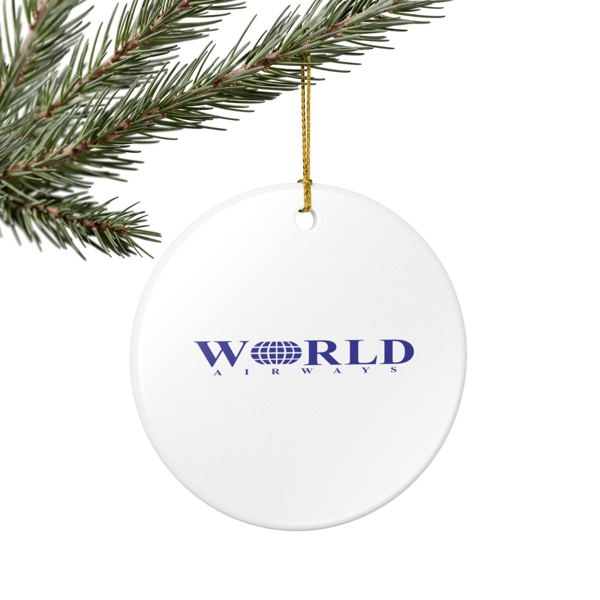 World Airways Ceramic Ornament
