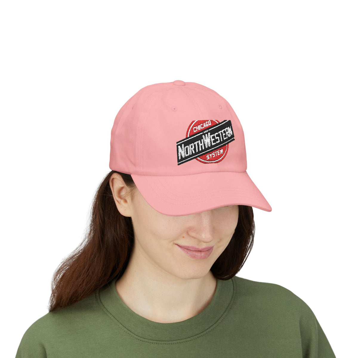 Chicago and North Western Railway Embroidered Dad Cap Hat