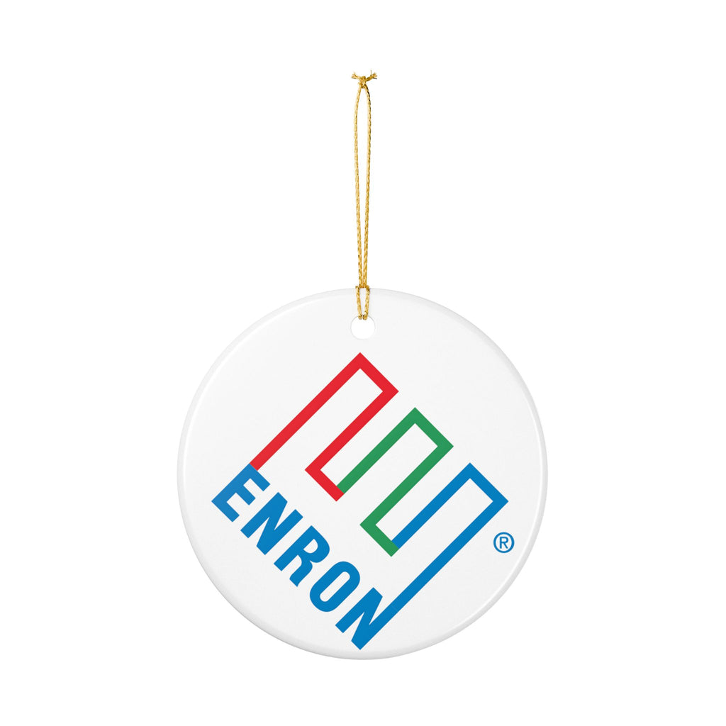 Enron Ceramic Ornament