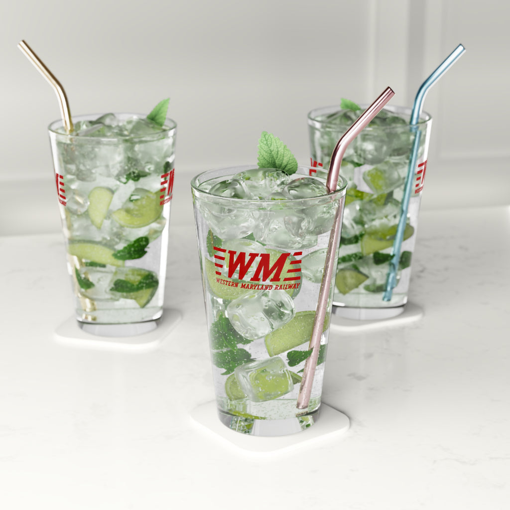 Western Maryland Railway 16oz Pint Glass