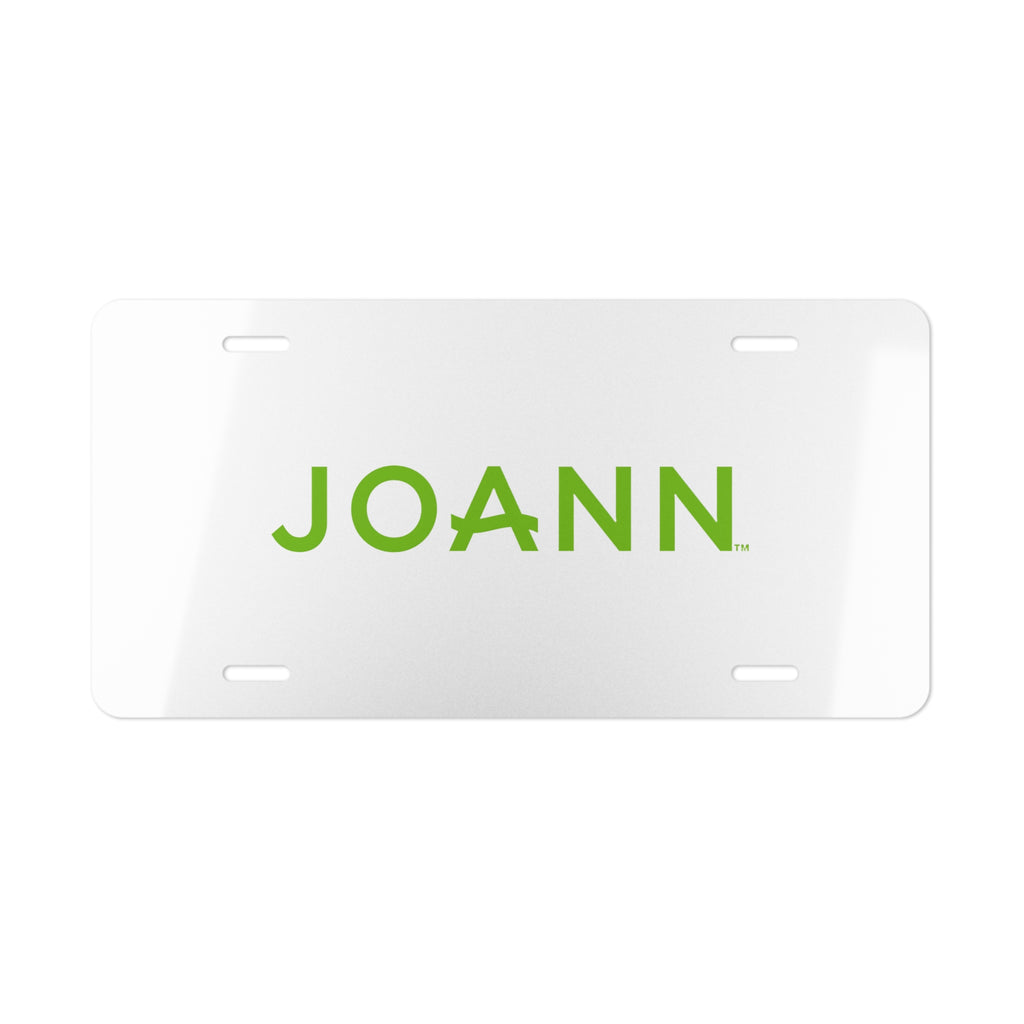 Jo-Ann Fabrics Vanity License Plate