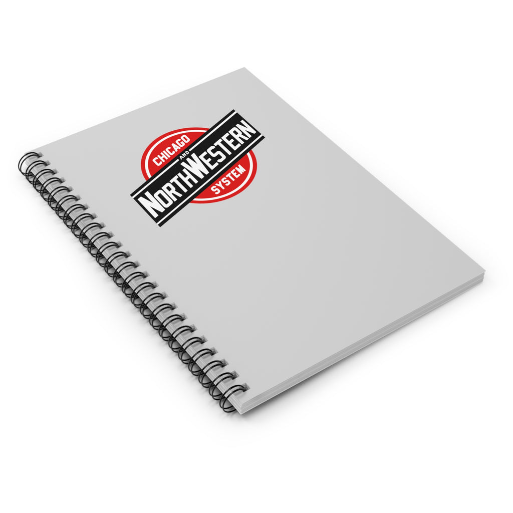 Chicago and North Western Railway Spiral Notebook