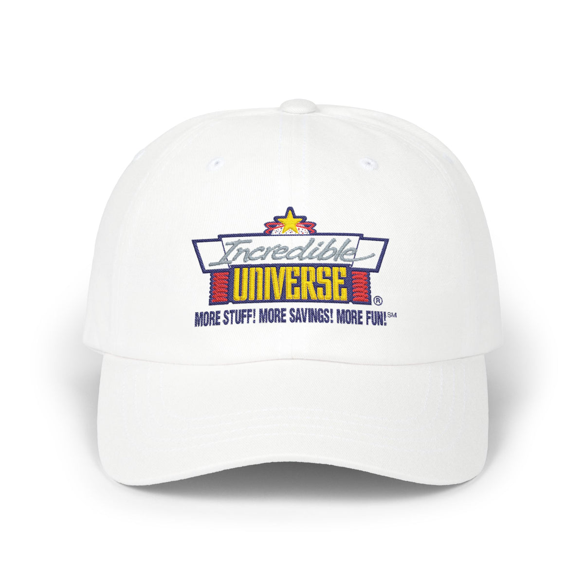 Incredible Universe Embroidered Dad Cap Hat