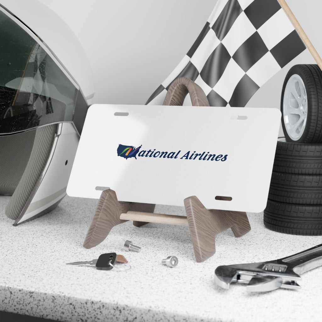 National Airlines (1999-2002) Vanity License Plate