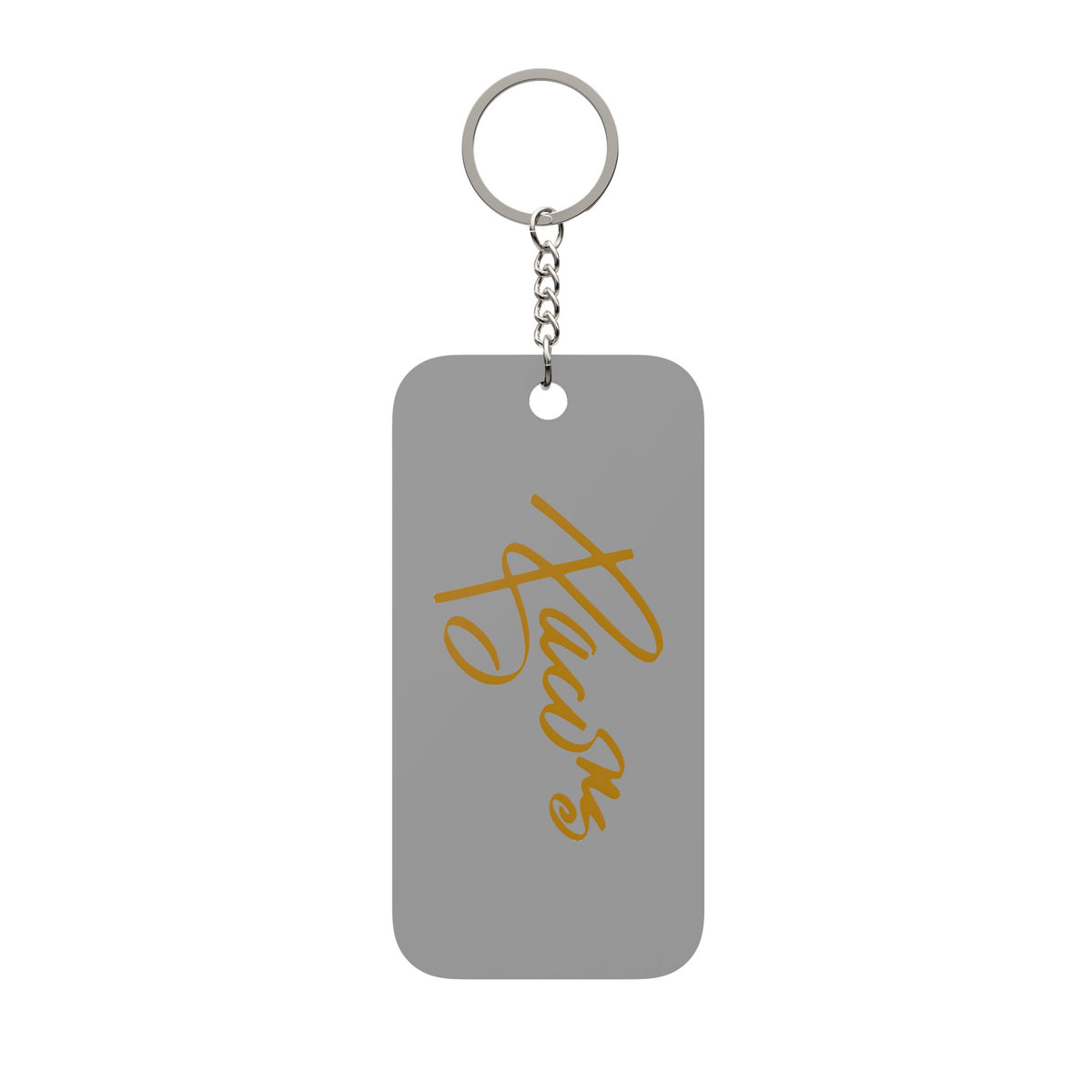 Bacon's Double-Sided Keychain Charm