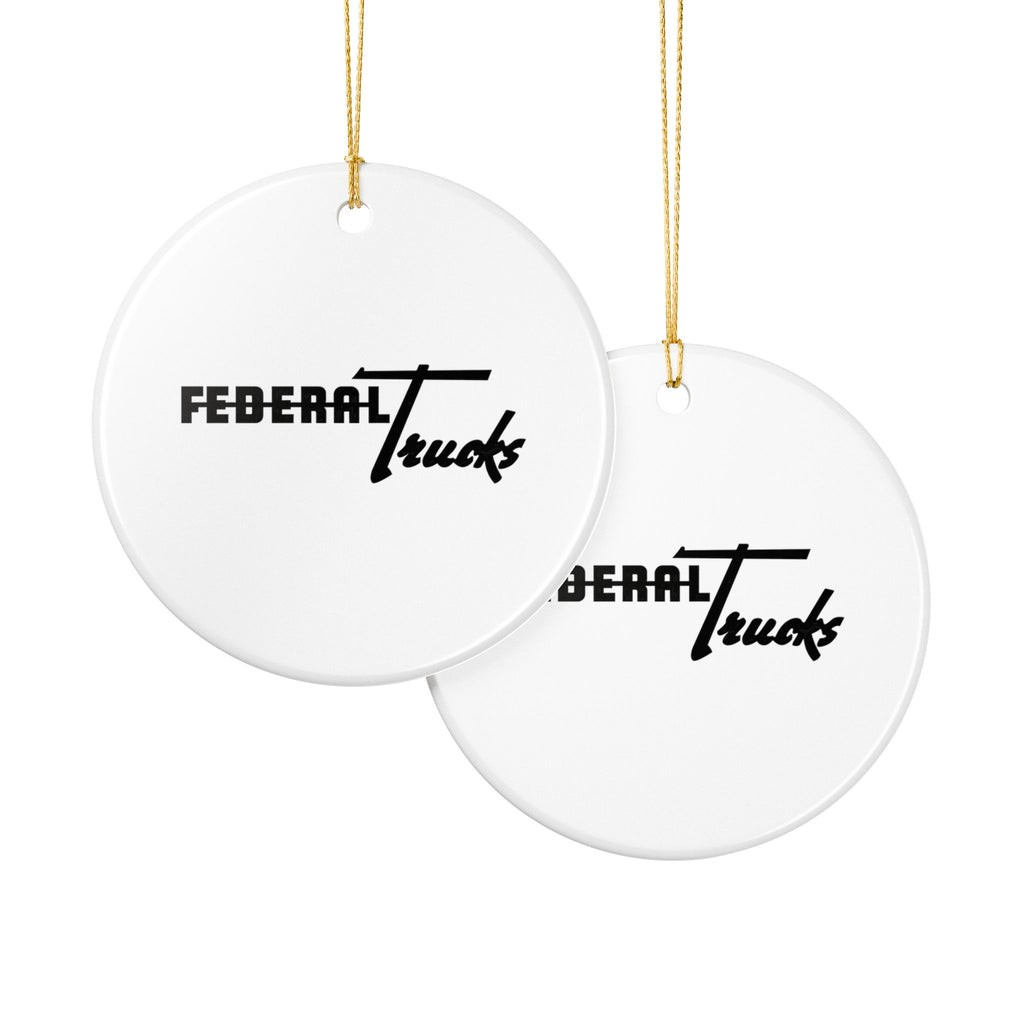 Federal Motor Truck Company Ceramic Ornament