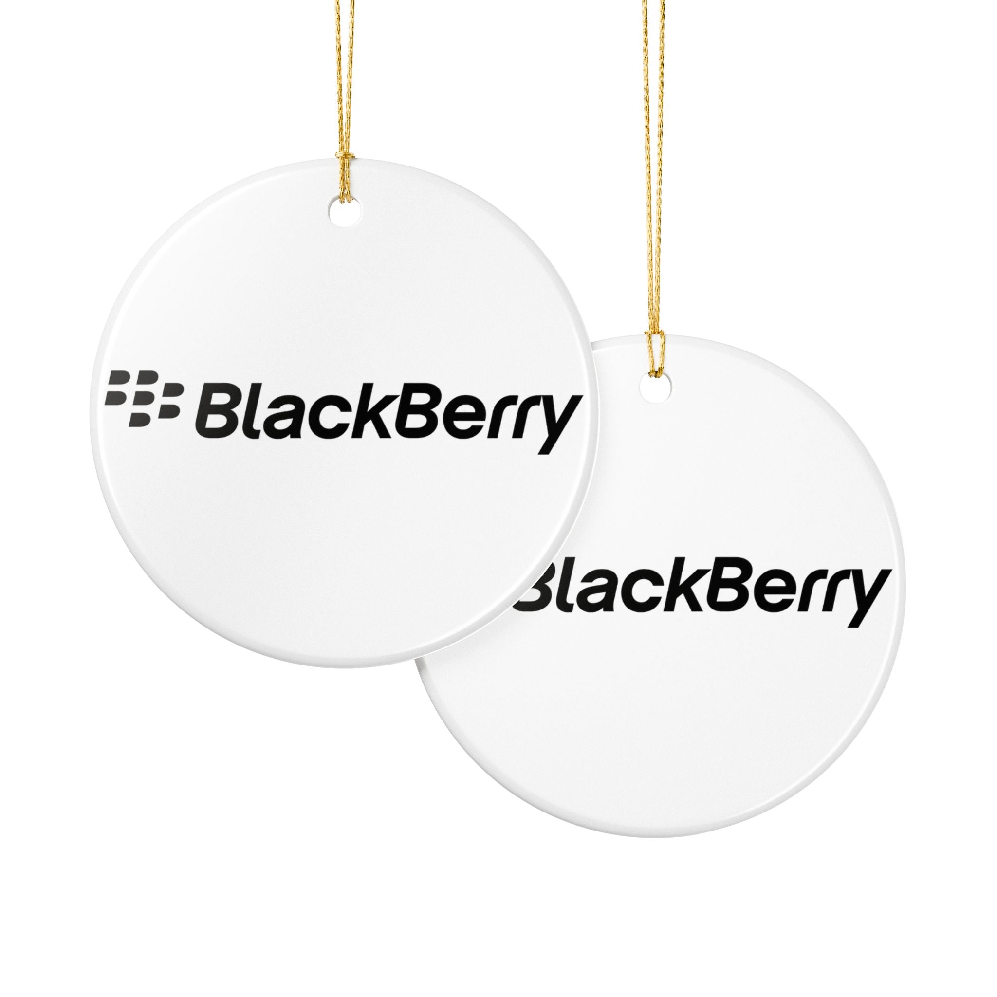 BlackBerry Ceramic Ornament