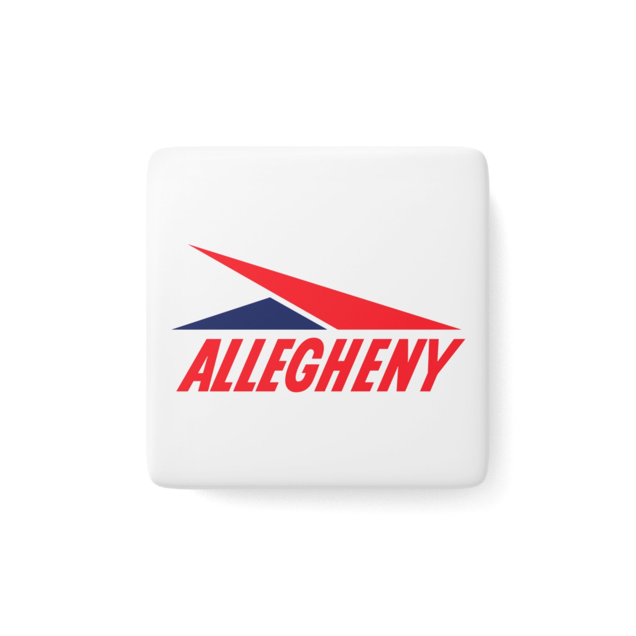 Allegheny Airlines Square Porcelain Fridge Magnet