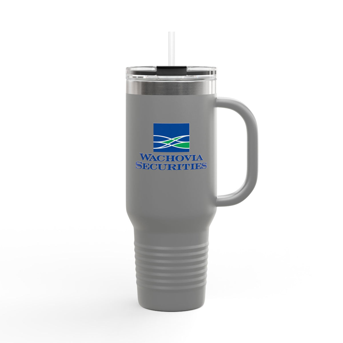 Wachovia Securities 40oz Insulated Travel Mug Stainless Tumbler